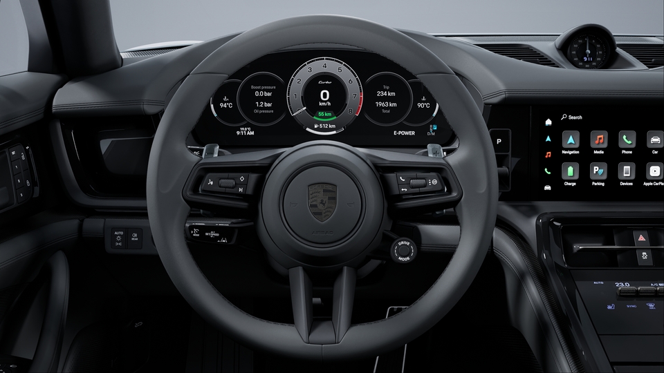 Heated Sports steering wheel