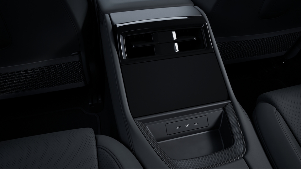 Massage function (front and rear) including seat ventilation (front and rear)