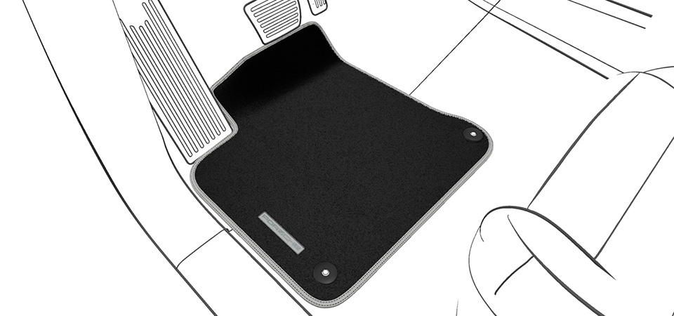 Personalised floor mats