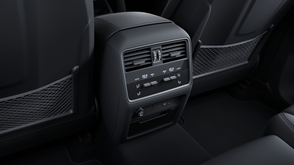 Four-zone automatic climate control