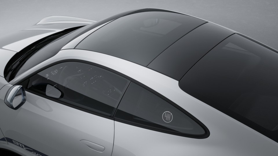 Electric slide/tilt glass sunroof