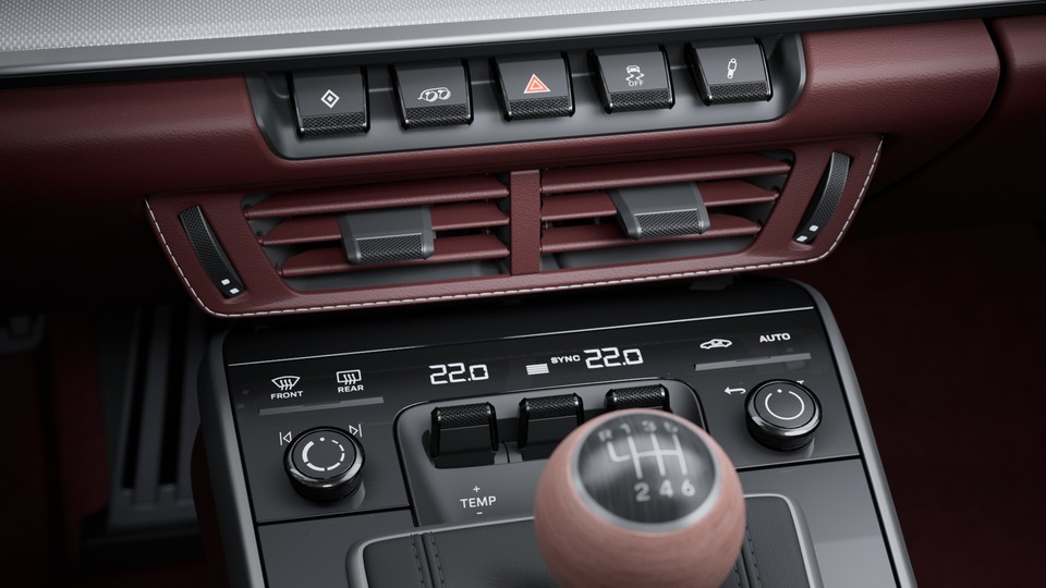 Air Vent Surround and Air Vent Slats in Leather