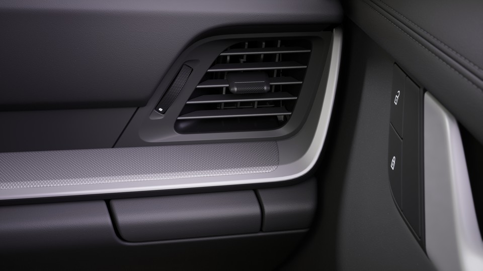 Cupholder trim leather