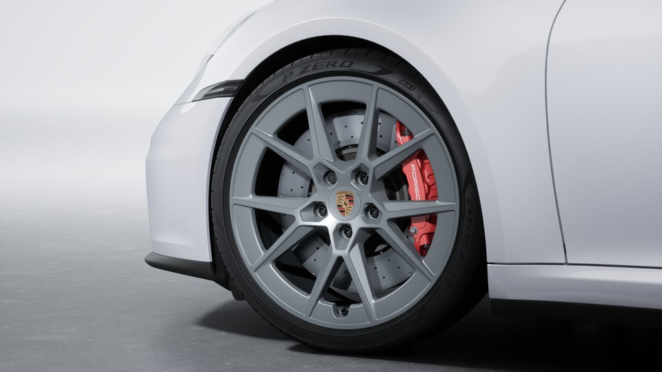 Wheels Painted in Satin Dark Silver