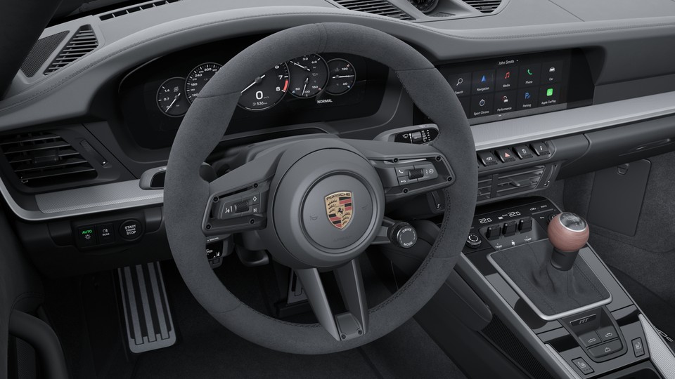 Heated GT Sport Steering Wheel in Race-Tex