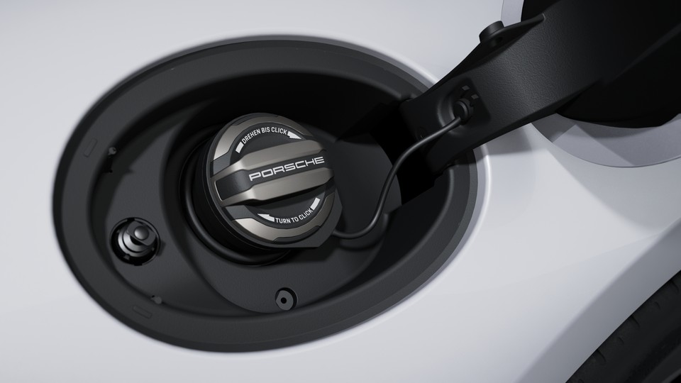 Exclusive Design degvielas uzpildes vāciņš Turbonite krāsā
