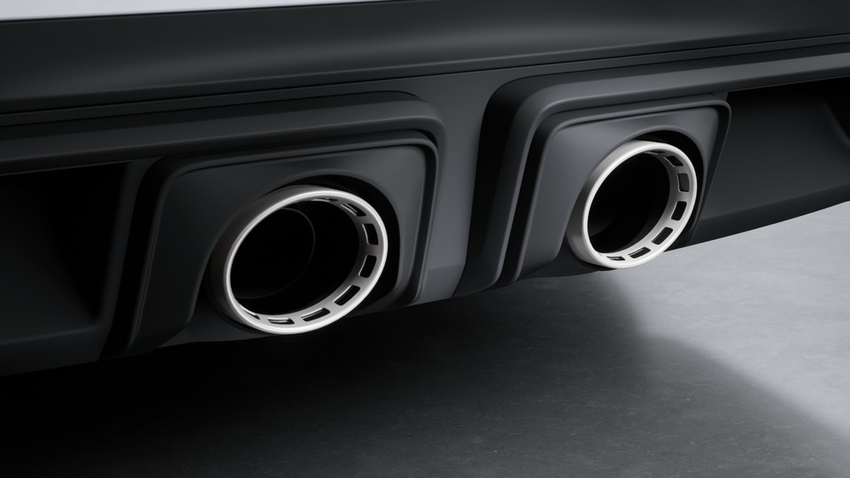 Sports tailpipes titanium