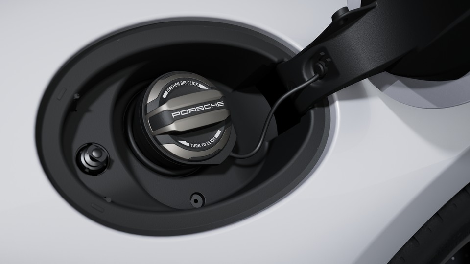 Exclusive Design degvielas uzpildes vāciņš Turbonite krāsā