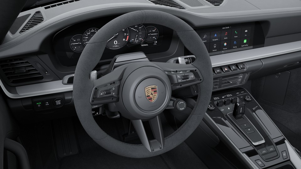 Volant Sport GT chauffant en Race-Tex