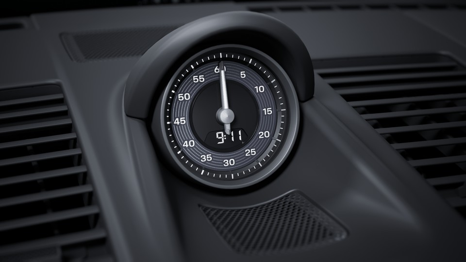 Sport Chrono Stopwatch Instrument Dial and digital Tachometer Slate Grey Neo