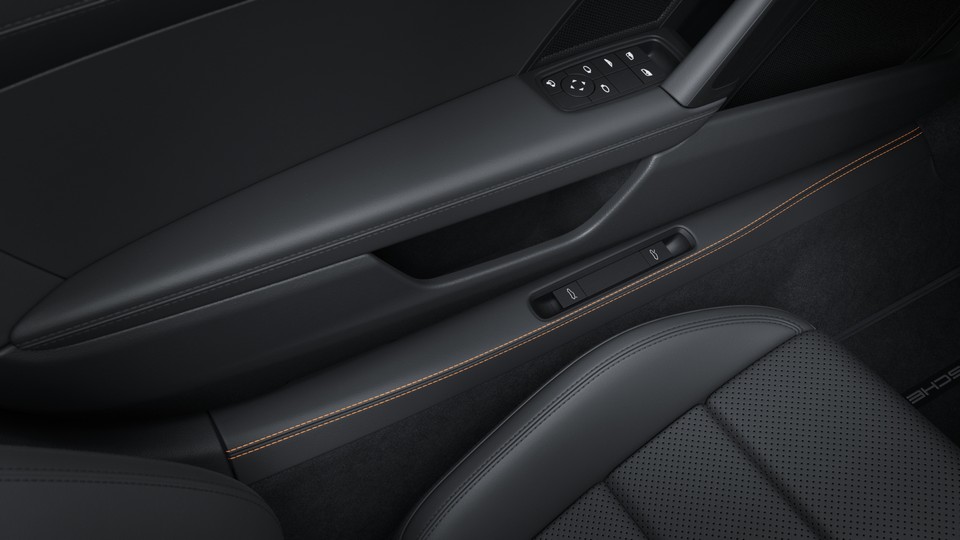 Inner Door-Sill Guards in Leather