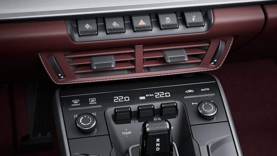 Air Vent Surround and Air Vent Slats in Leather