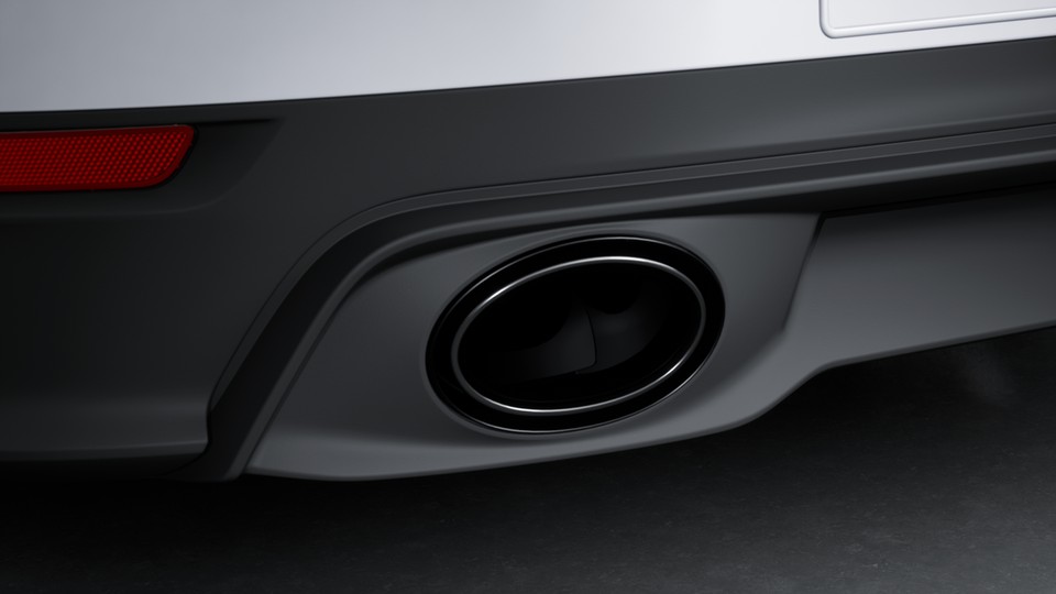 Sport Exhaust System incl. Tailpipes in Black