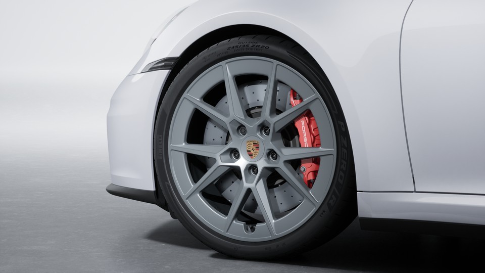 Wheels Painted in Satin Dark Silver