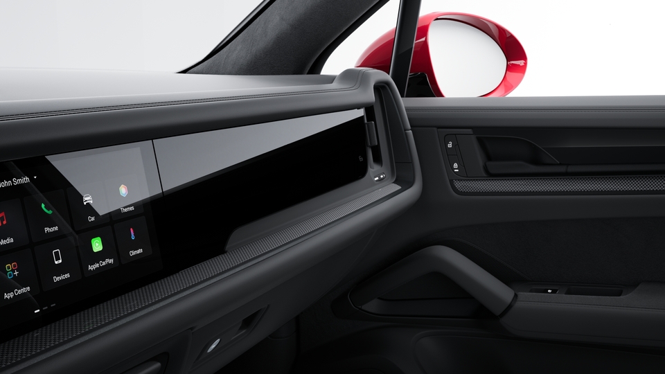 Interior Trim in Carbon Fiber