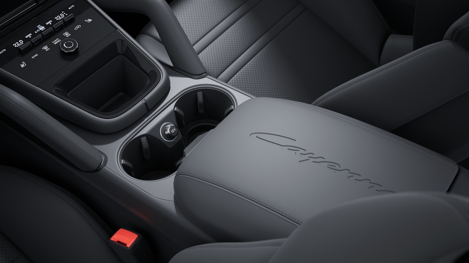 Center Console Armrest with Model Designation
