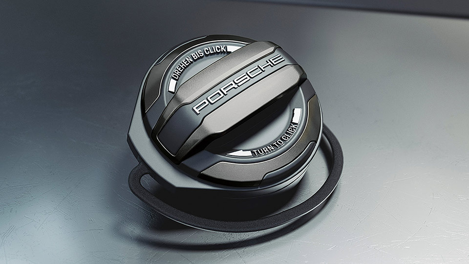 Bouchon de réservoir Exclusive Design en Turbonite