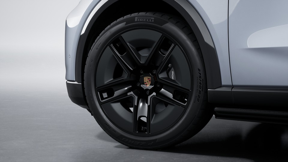 Wheels painted in Black (satin-gloss)