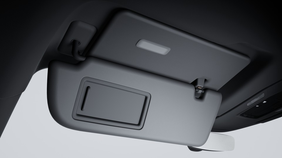 Dual sun visors (driver and front passenger)