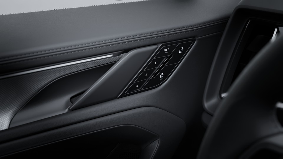 Memory Package for driver and front passenger