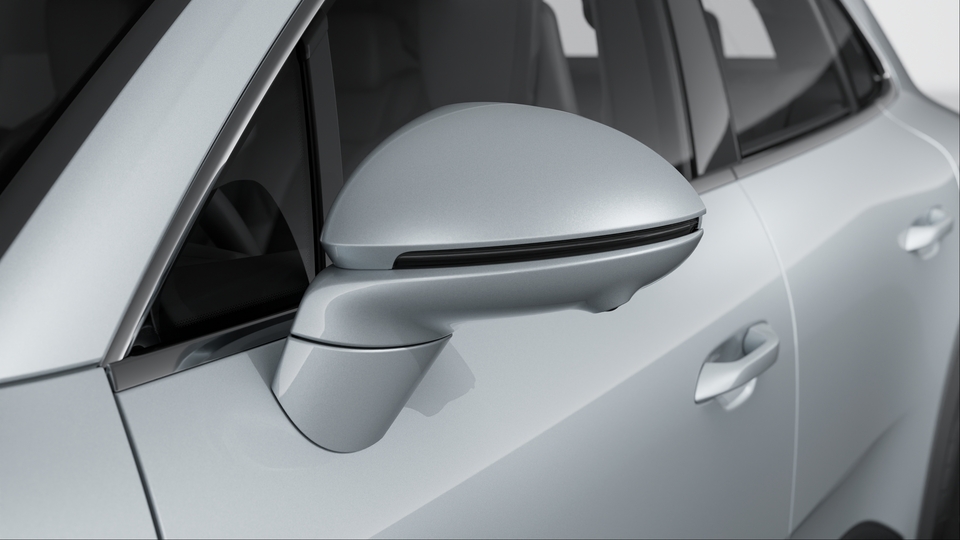 Exterior Mirrors in Exterior Color