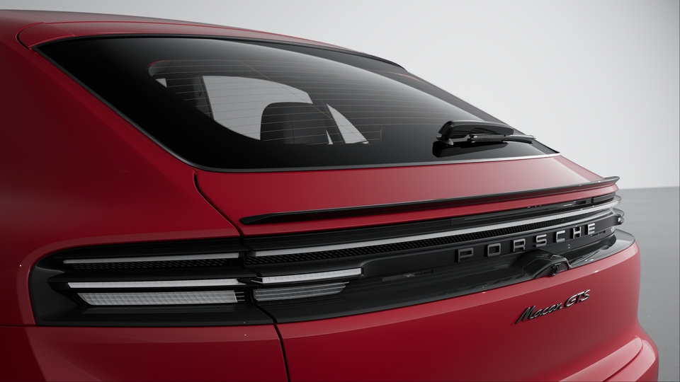 Rear Wiper Trim in High Gloss Black