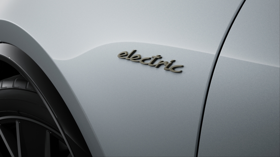 "electric" Logo on Side in Turbonite incl. Deletion of Rear Model Designation