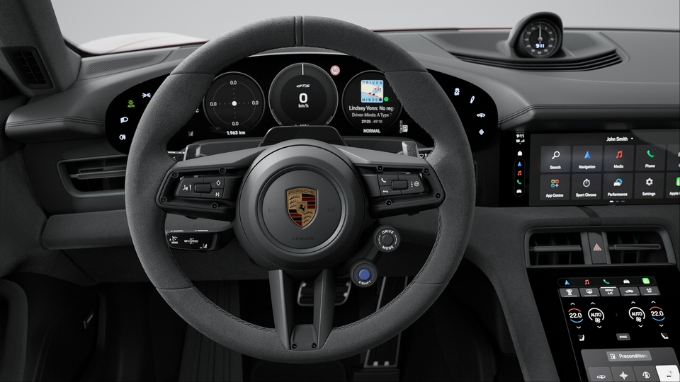 E-Shift avec palettes sur le volant Sport GT