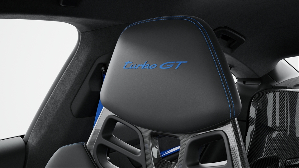 Accent package in Pulse Blue