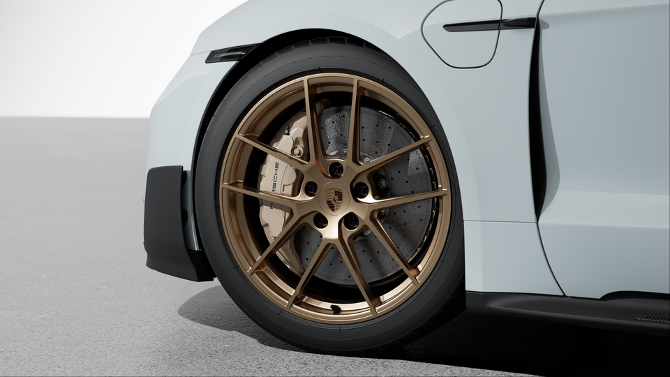 Wheels painted in Neodyme