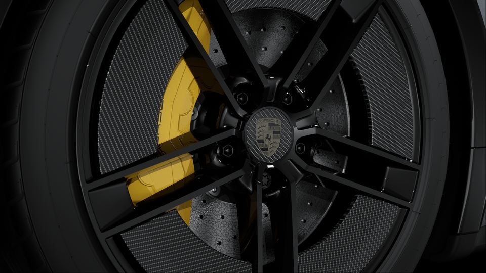 Radnabenabdeckung Carbon