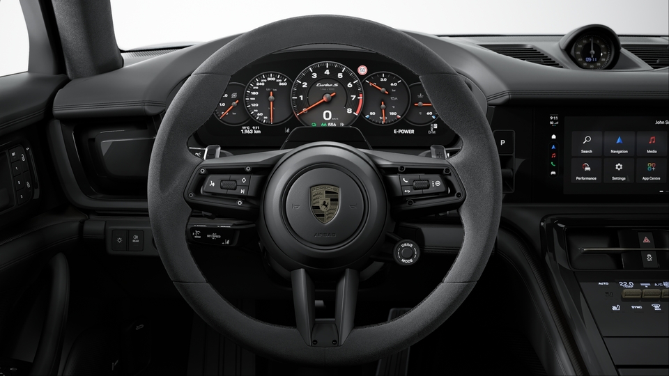 Heated GT Sport Steering Wheel in Race-Tex